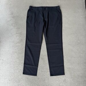 Jack Archer Men's Pants 36x30 Space Black Slim Fit Trousers Polyester